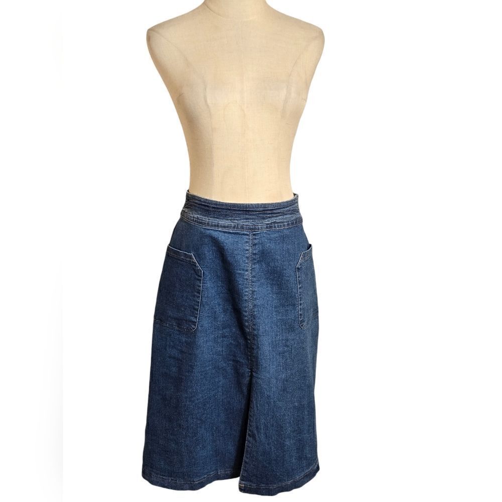 Universal Thread Denim Cargo Pocket A Line Skirt
